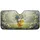 Fluffy Yellow Baby Chick Easter Egg Floral Meadow Scene - Spring Road Trip Car Accessory Car Sunshade - 3