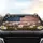 Rustic American Flag White Daisy - Road Trip Travel Essential Car Sunshade - 4