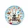 White Rabbit Steering Wheel Duck Chicken Balloons - Wildlife Lover Gift Spare Tire Cover - 4