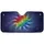 Stained Glass Rainbow Star Indigo Violet Prismatic Aurora - Car Interior Upgrade Car Sunshade - 3