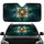 Emerald Green Amber Frosted White Stained Glass Flower - Car Interior Upgrade Car Sunshade - 1