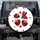 Prominent Stylized Red Ladybugs Black Spots Polka Dots - Wildlife Lover Gift Spare Tire Cover - 1