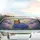 Monarch Butterfly Hydrangea Botanical Garden Road Trip Gift Car Sunshade - 5