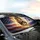 Lion Lamb Dove Star of David American Israeli Flag - Car Interior Upgrade Car Sunshade - 6
