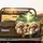Golden-doodle Dogs Vehicle Interior Park Landscape - Pet Parent Road Trip Gift Spare Tire Cover - 2