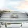 Isolated Rustic Barn Red Door Snowy Field - Winter Travel Road Trip Gift Car Sunshade - 5