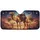 Majestic Stained Glass Camel Arabian Desert Twilight Scene - Road Trip Gift Car Sunshade - 3