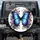 Blue Purple Morpho Butterfly Lavender Rose Crescent Moon - Wildlife Lover Gift Spare Tire Cover - 1