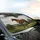 Majestic Bay Horse White Blaze White Socks Green Hills Countryside Travel Accessory Car Sunshade - 6