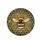 Black Gold Bumblebee Honeycomb Floral Insects - Wildlife Lover Gift Spare Tire Cover - 4