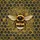 Black Gold Bumblebee Honeycomb Floral Insects - Wildlife Lover Gift Spare Tire Cover - 6