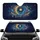 Golden Crescent Moon Star Cosmic Dust Feathers Roses Car Interior Upgrade Car Sunshade - 1