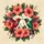 Hummingbirds Hibiscus Floral Musical Notes - Garden Nature Lover Gift Spare Tire Cover - 6