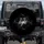 Glowing Cosmic BE THE Light Text - Inspirational Lifestyle Gift Spare Tire Cover - 1
