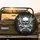 Skull Crossbones Rock On Hand Thorny Vines Smoke Lightning - Goth Rock Fan Gift Spare Tire Cover - 2