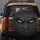 Dark Glaring Creature Eyes Golden Iris Smoky Face Off Road Vehicle Accessory for Truck Drivers Spare Tire Cover - 5