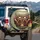 Yorkshire Terriers Vehicle Interior Journey - Road Trip Dog Lover Gift Spare Tire Cover - 3