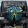 Black Cat Starry Night Cityscape River Reflections Church Steeple - Cat Lover Gift Spare Tire Cover - 1