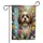 Shih Tzu Dog Wildflower Garden Welcome - Home Decor Gift for Dog Lover Garden Flag - 3