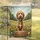 Goldendoodle Welcome Sign Meadow - Home Decor Gift for Dog Lover Garden Flag - 5