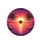 Fiery Tropical Sunset Palm Trees Ocean Scene – Outdoor Adventure Travel Gear Spare Tire Cover - 4