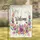 Welcome Bumblebee Tulips Blue Flowers Garden - Everyday Home Decor Gift Garden Flag - 1