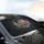 Weathered American Flag 1776 We The People - USA 250th Anniversary Car Interior Upgrade Car Sunshade - 6