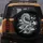 Japanese Dragon Flowing Mane Katana Sword Spirit Clouds Black Void Travel Essentials - Dragon Lover Gift Spare Tire Cover - 5