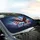 USA 250th Anniversary Eagle Flag Statue of Liberty - Car Interior Upgrade Car Sunshade - 6