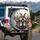 Cheerful Schnauzer Dogs Road Trip Adventure - Dog Lover Vehicle Decor Gift Spare Tire Cover - 3