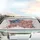 Watercolor Floral American Flag - Independence Day Car Interior Upgrade for Veterans Car Sunshade - 5