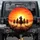 Four Cowboys Horseback Dusty Western Desert Sunset - Western Film Fan Gift Spare Tire Cover - 1
