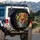 Baby Highland Cow Wildflower Bucket - Farmhouse Home Decor Gift for Cow Lover Spare Tire Cover - 3