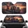 Classic American Semi Truck Skull Flag Sunset Highway - Car Interior Upgrade Car Sunshade - 1
