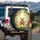 Teddy Bear Swing Butterflies Wildflowers Forest - Kids Outdoor Travel Essentials Spare Tire Cover - 3
