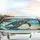 Faceted Gem Sea Turtle Tropical Beach Ocean - Road Trip Gift for Ocean Lover Car Sunshade - 5