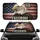 Bald Eagle American Flag 1776-2026 Freedom - 250th Anniversary Commute Accessory Car Sunshade - 1