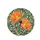 Orange Poppy Blossoms Green Leaves Botanical Tapestry - Home Decor Gift for Botanical Lover Spare Tire Cover - 4