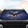 Bald Eagle American Flag 1776-2026 - USA 250th Anniversary Gift for Veterans Car Sunshade - 4
