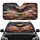 Bald Eagle American Flag We the People Scroll - USA 250 Years of Freedom Car Interior Upgrade Car Sunshade - 1