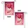 Happy Valentine's Day 3D Floating Glitter Hearts - Outdoor Home Decor Gift Garden Flag - 4