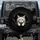 Curious Cat Face Jagged Rip Torn Paper Edges - Pet Owner Vehicle Accessory Spare Tire Cover - 1