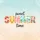 Sweet Time SUMMER Word Art Tropical Floral Beach - Summer Patio Decor Garden Flag - 6