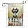 Miniature Schnauzer Puppy Picket Fence Welcome Wildflowers - Home Decor Gift for Schnauzer Lover Garden Flag - 3