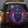 Geometric Tribal Owl Galaxy Nebula Stars - Outdoor Adventure Gift Spare Tire Cover - 5
