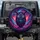 Geometric Tribal Owl Galaxy Nebula Stars - Outdoor Adventure Gift Spare Tire Cover - 1