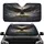 Bald Eagle American Flag 1776-2026 250th Anniversary Car Interior Upgrade for Veterans Car Sunshade - 1