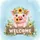 Cheerful Pig Welcome Sunflower Wildflower - Garden Decor Gift for Pig Lover Garden Flag - 6