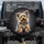 Fluffy Playful Sitting Yorkshire Terrier Dog with Expressive Bright Eyes - Dog Lover Gift Spare Tire Cover - 1