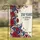 Patriotic Floral Eagle 250 Years Liberty 1776-2026 - USA 250th Anniversary Garden Flag - 1